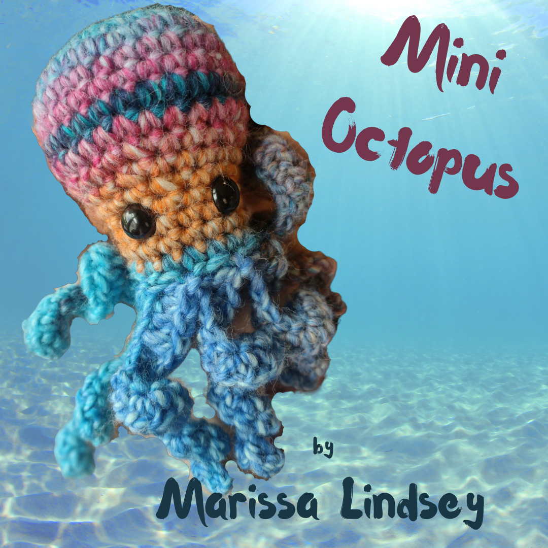 Crocheted Mini Octopus Kit